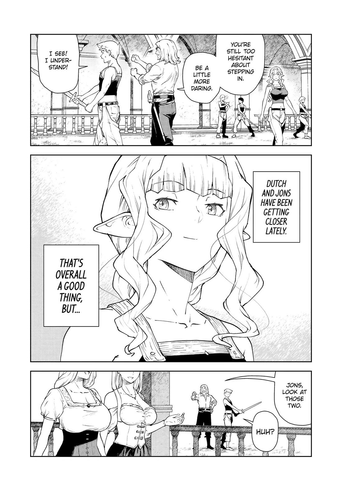 Even the Elf Captain Wants to be a Maiden chapter 37 page 1