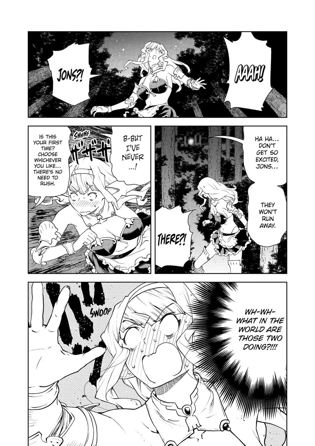 Even the Elf Captain Wants to be a Maiden chapter 37 page 12