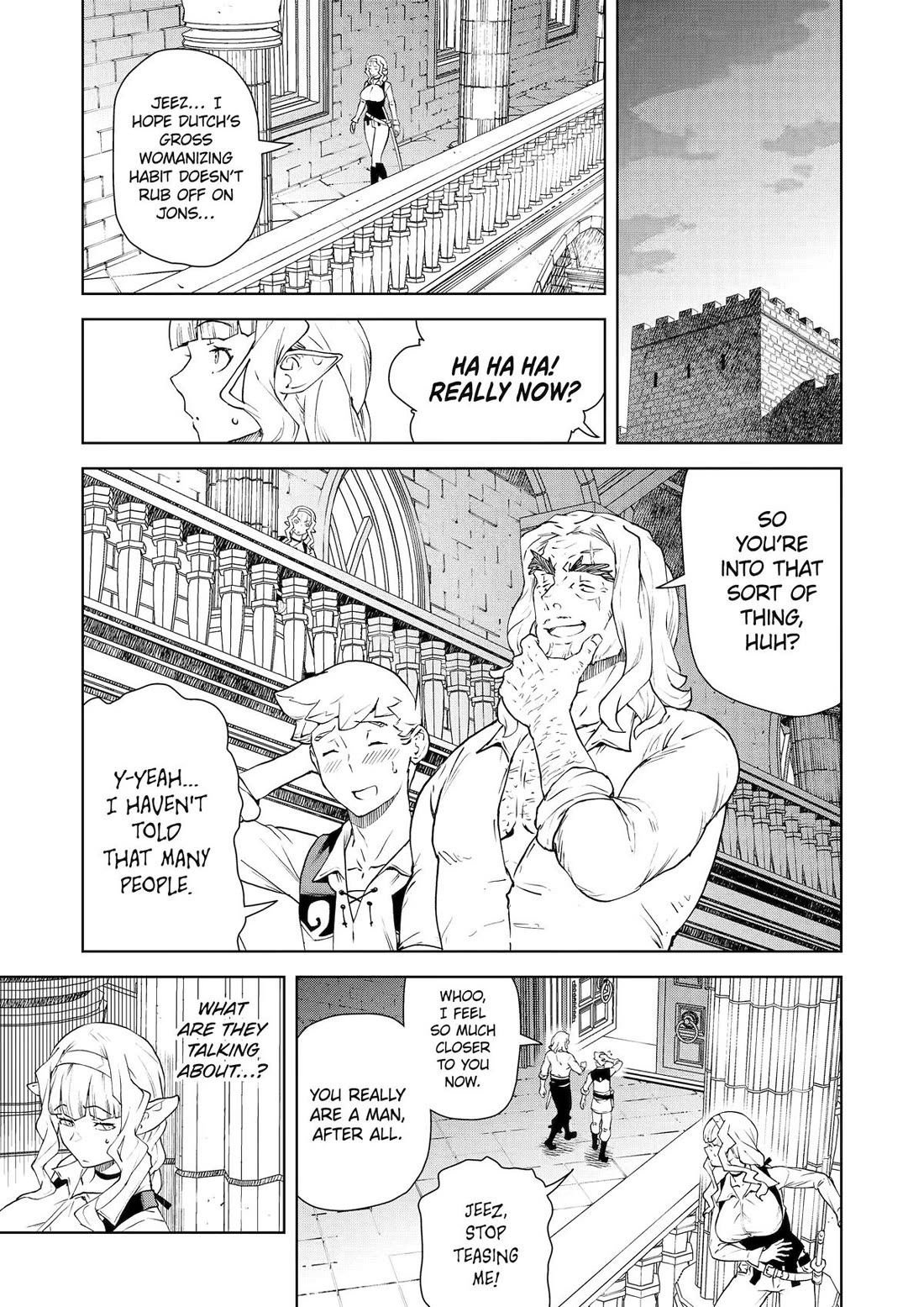 Even the Elf Captain Wants to be a Maiden chapter 37 page 3