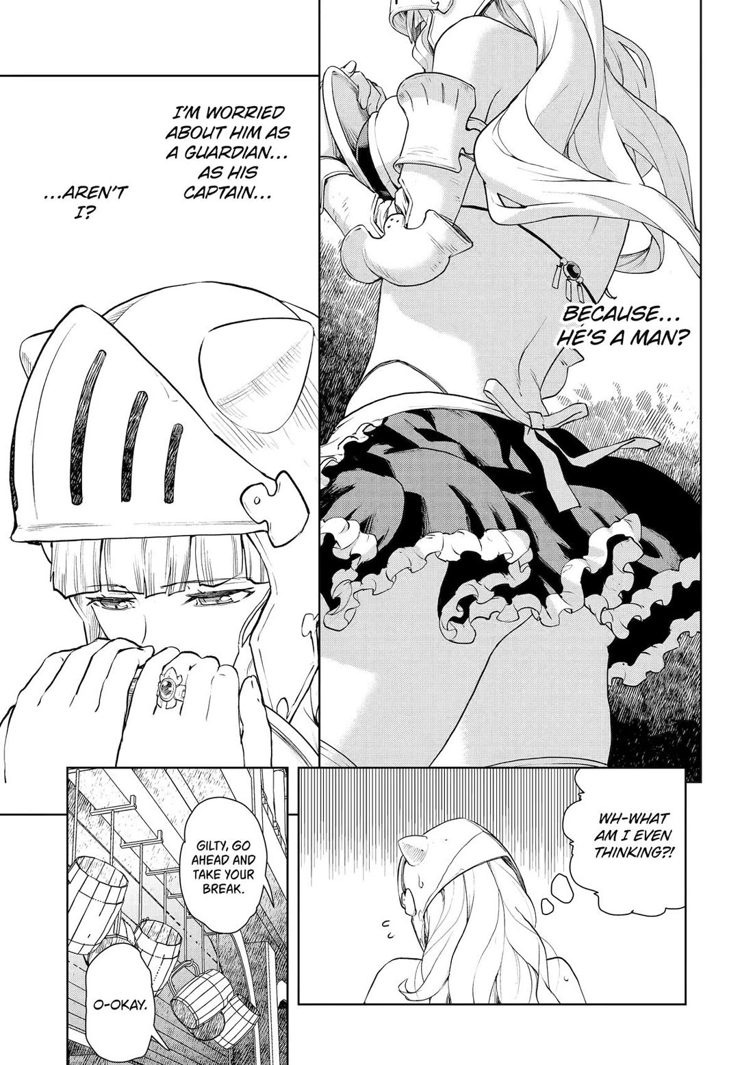 Even the Elf Captain Wants to be a Maiden chapter 37 page 9