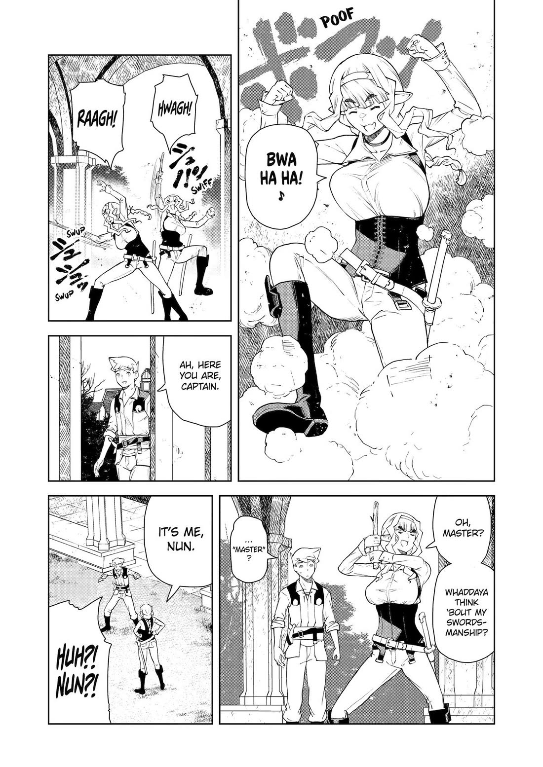 Even the Elf Captain Wants to be a Maiden chapter 38 page 3