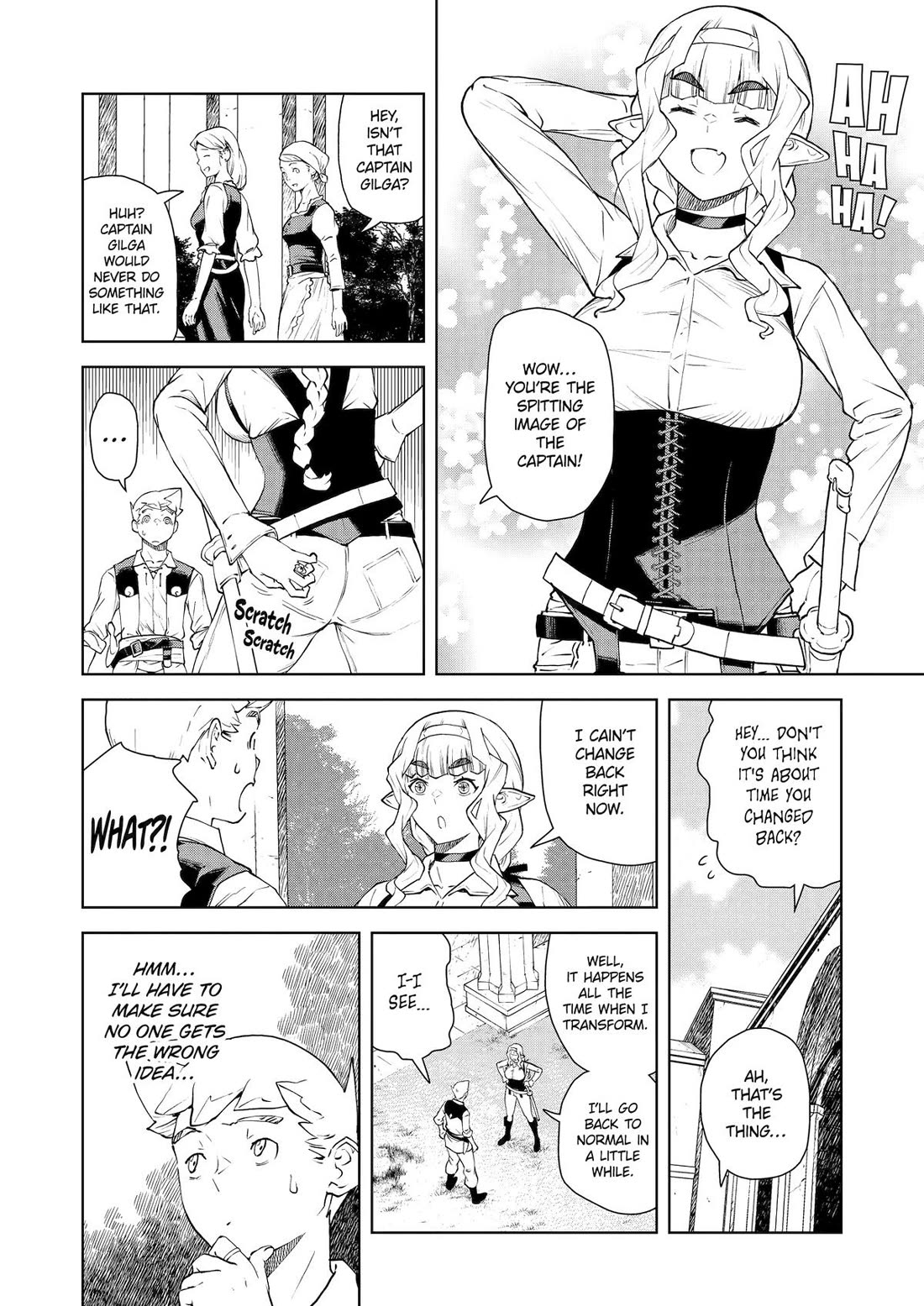 Even the Elf Captain Wants to be a Maiden chapter 38 page 4