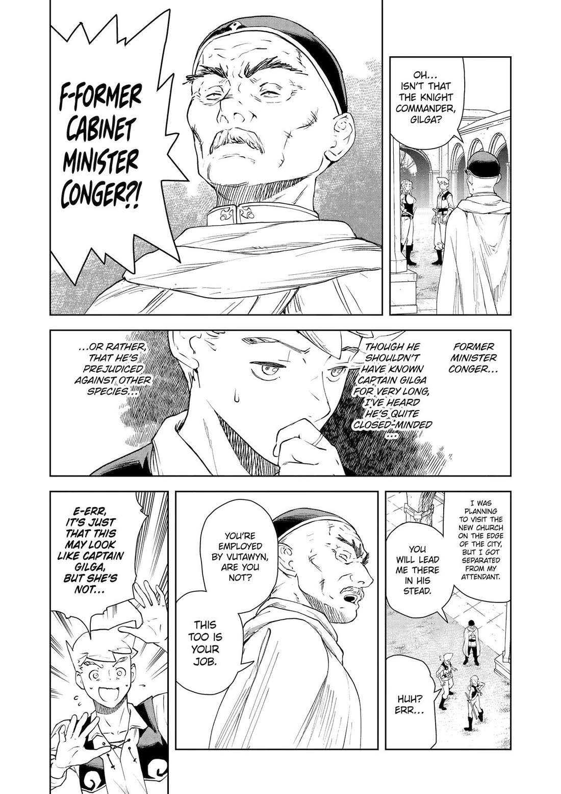 Even the Elf Captain Wants to be a Maiden chapter 38 page 5