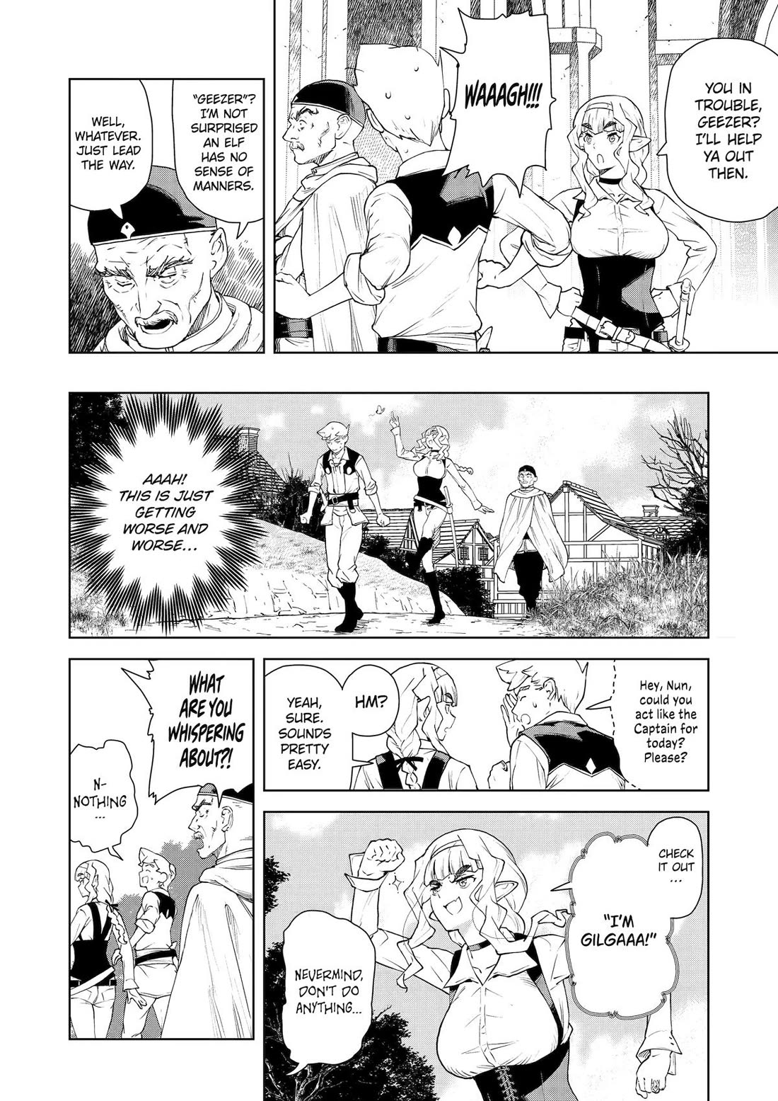 Even the Elf Captain Wants to be a Maiden chapter 38 page 6