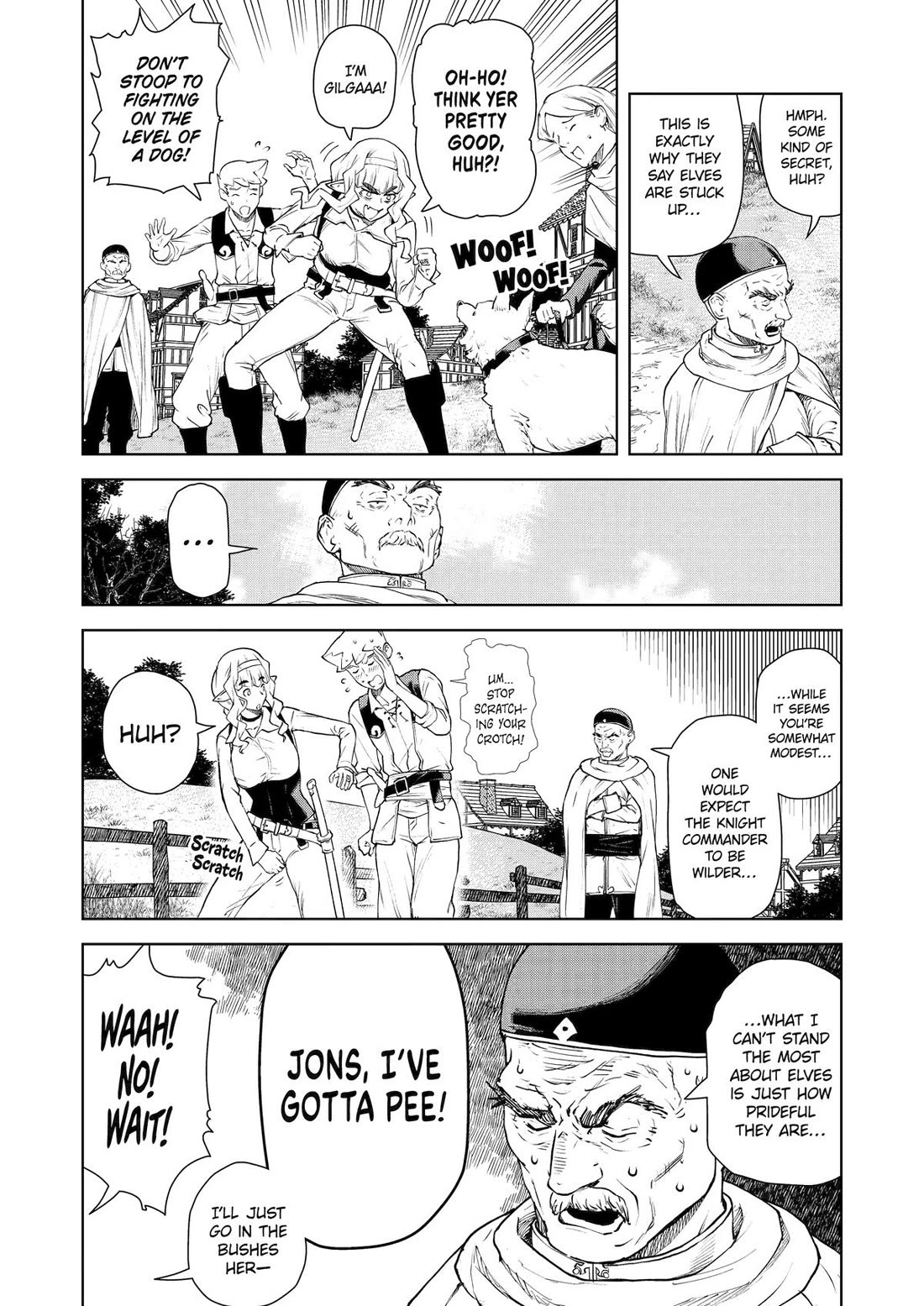 Even the Elf Captain Wants to be a Maiden chapter 38 page 7