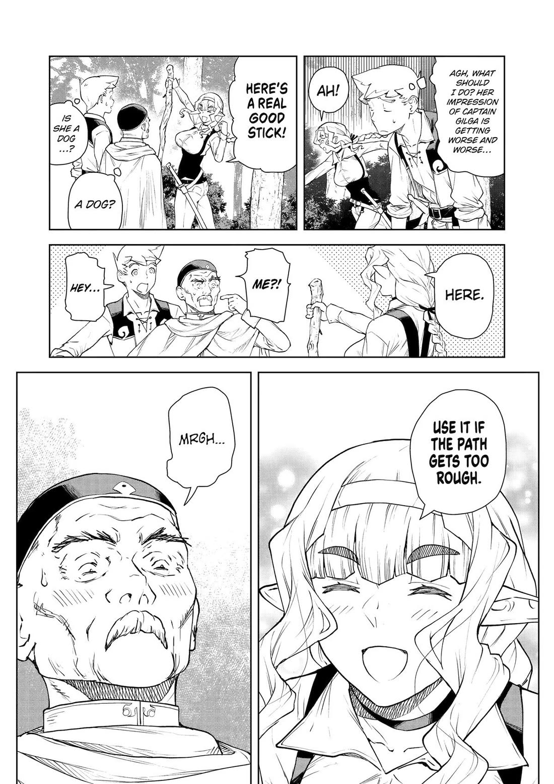 Even the Elf Captain Wants to be a Maiden chapter 38 page 9
