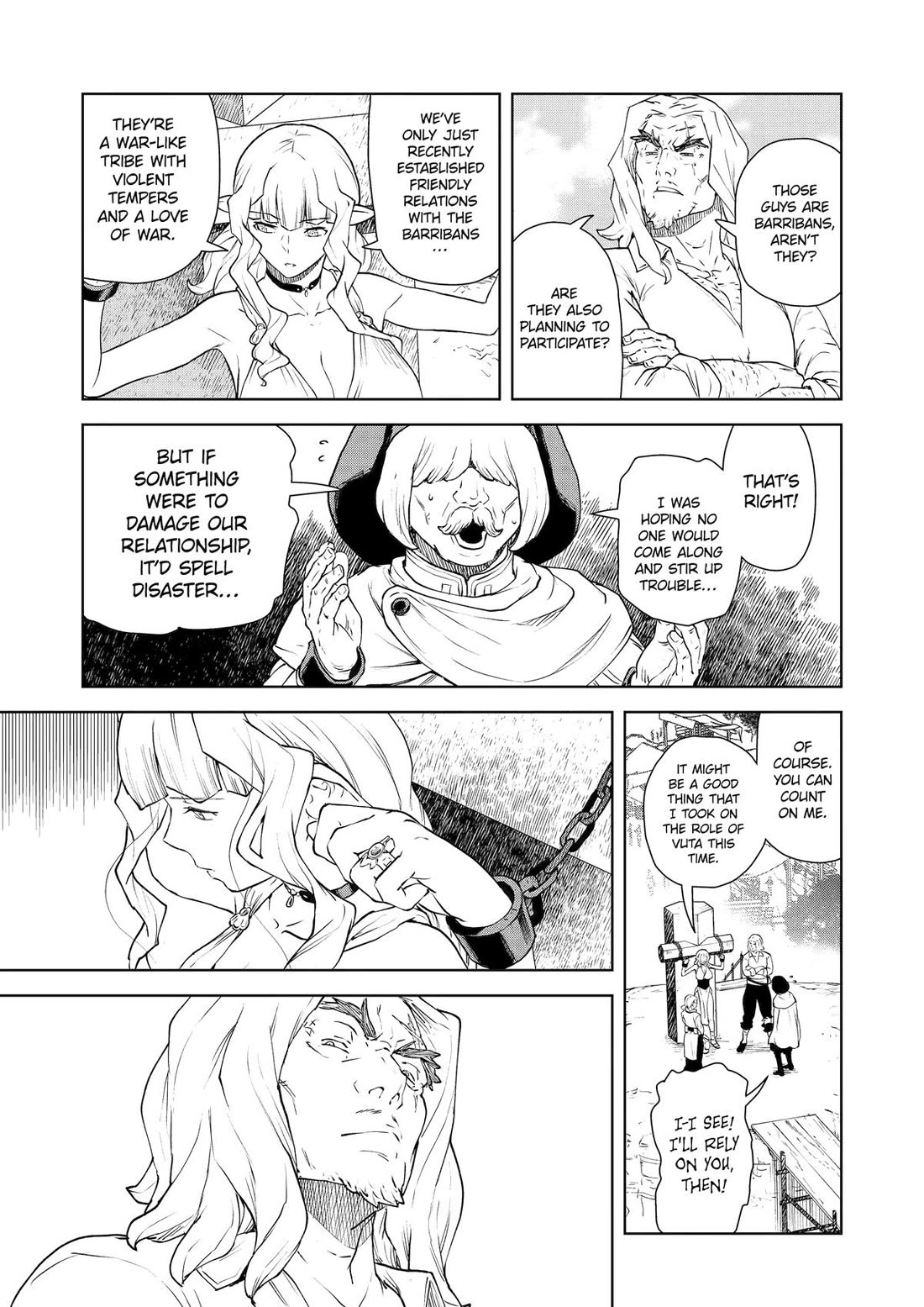 Even the Elf Captain Wants to be a Maiden chapter 39 page 11