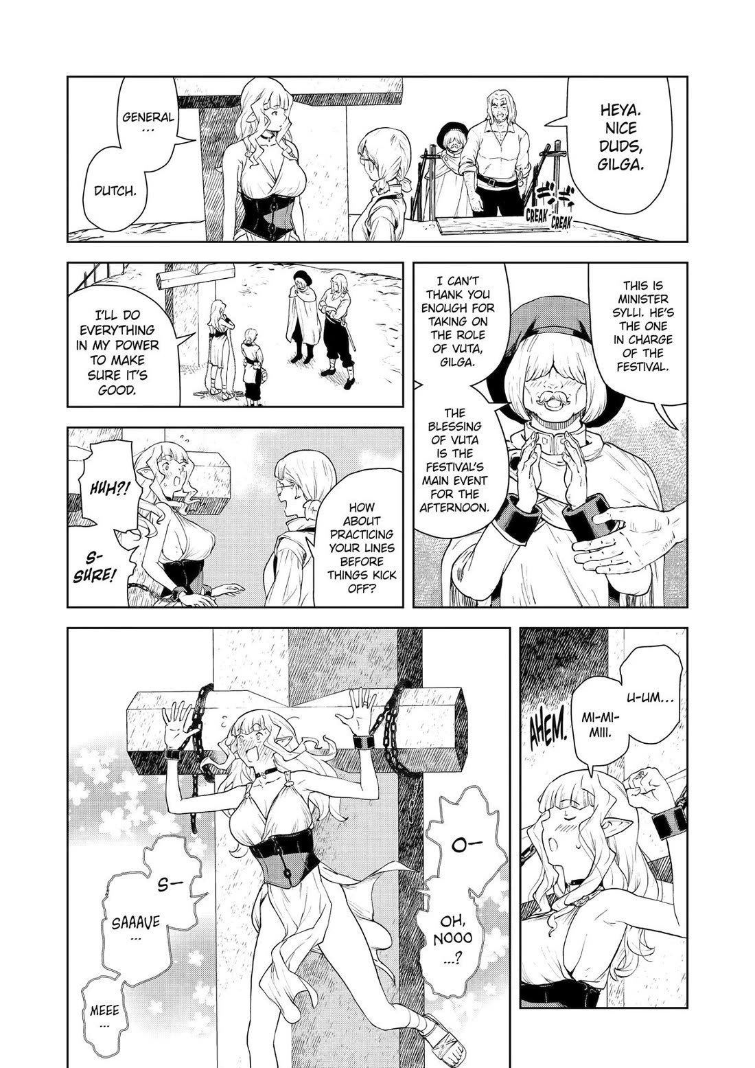 Even the Elf Captain Wants to be a Maiden chapter 39 page 8