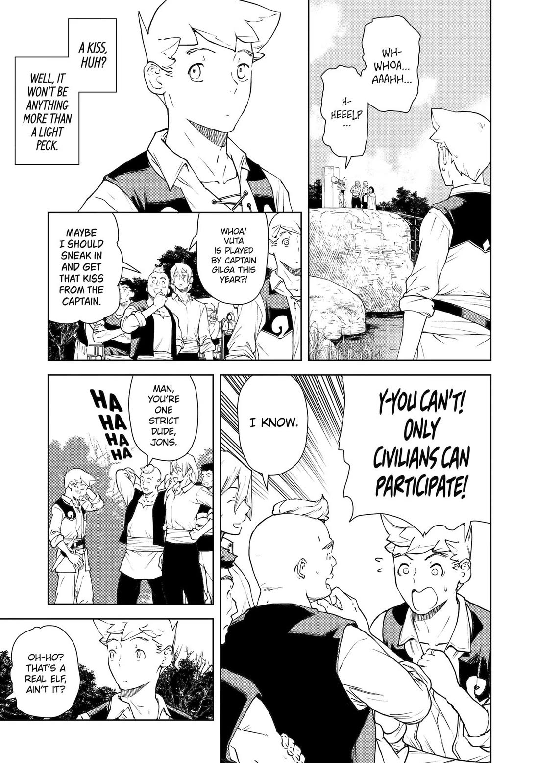 Even the Elf Captain Wants to be a Maiden chapter 39 page 9