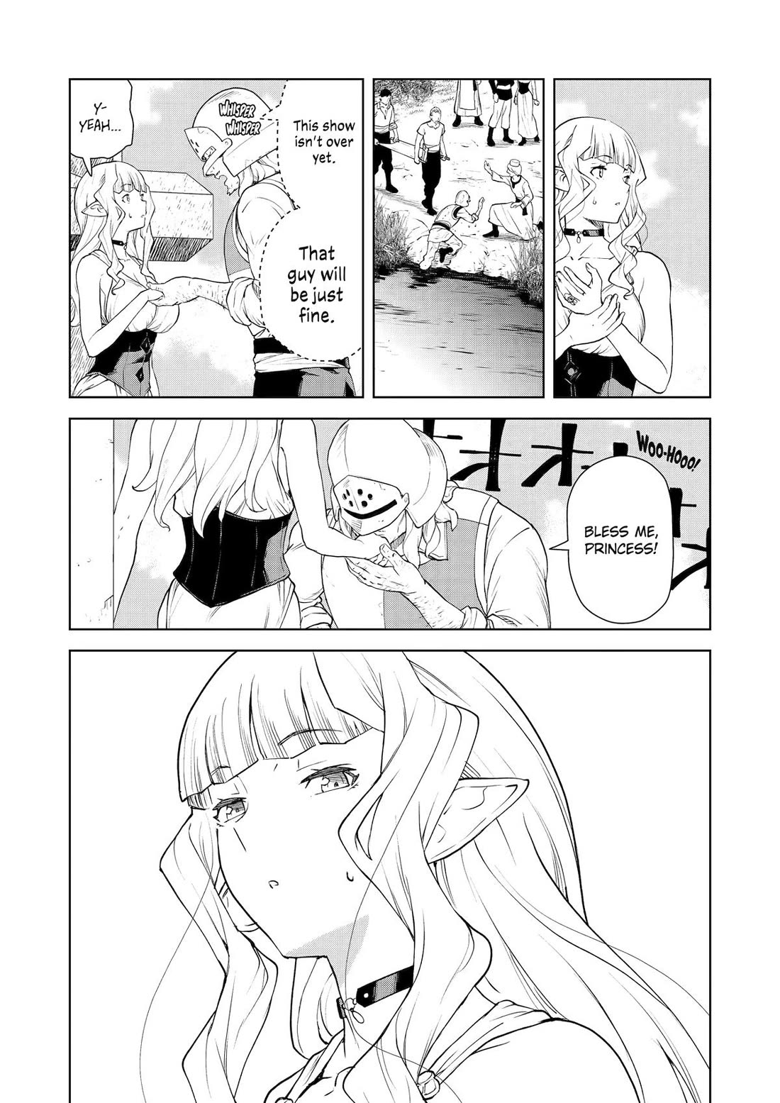 Even the Elf Captain Wants to be a Maiden chapter 40 page 15