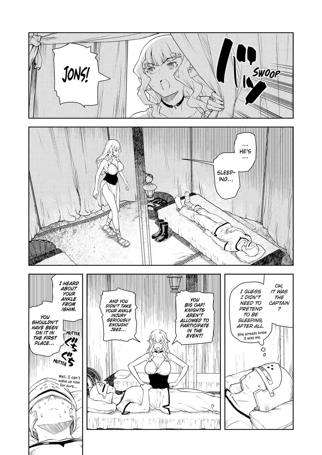 Even the Elf Captain Wants to be a Maiden chapter 40 page 18