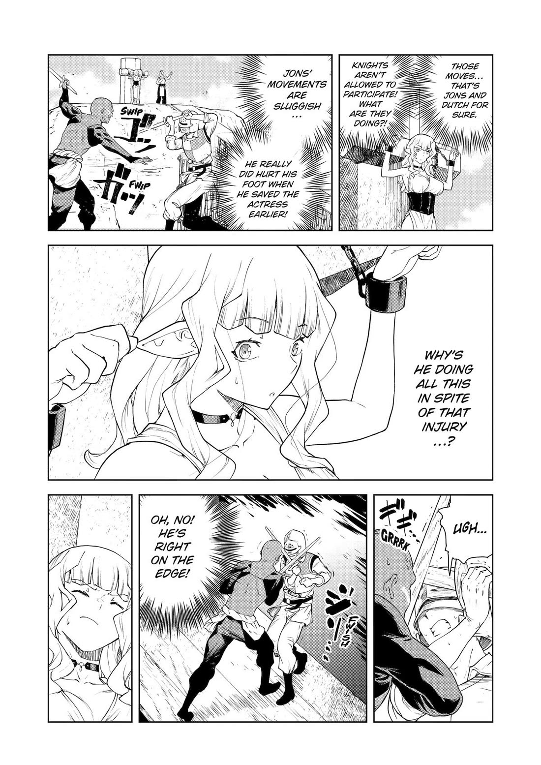 Even the Elf Captain Wants to be a Maiden chapter 40 page 7