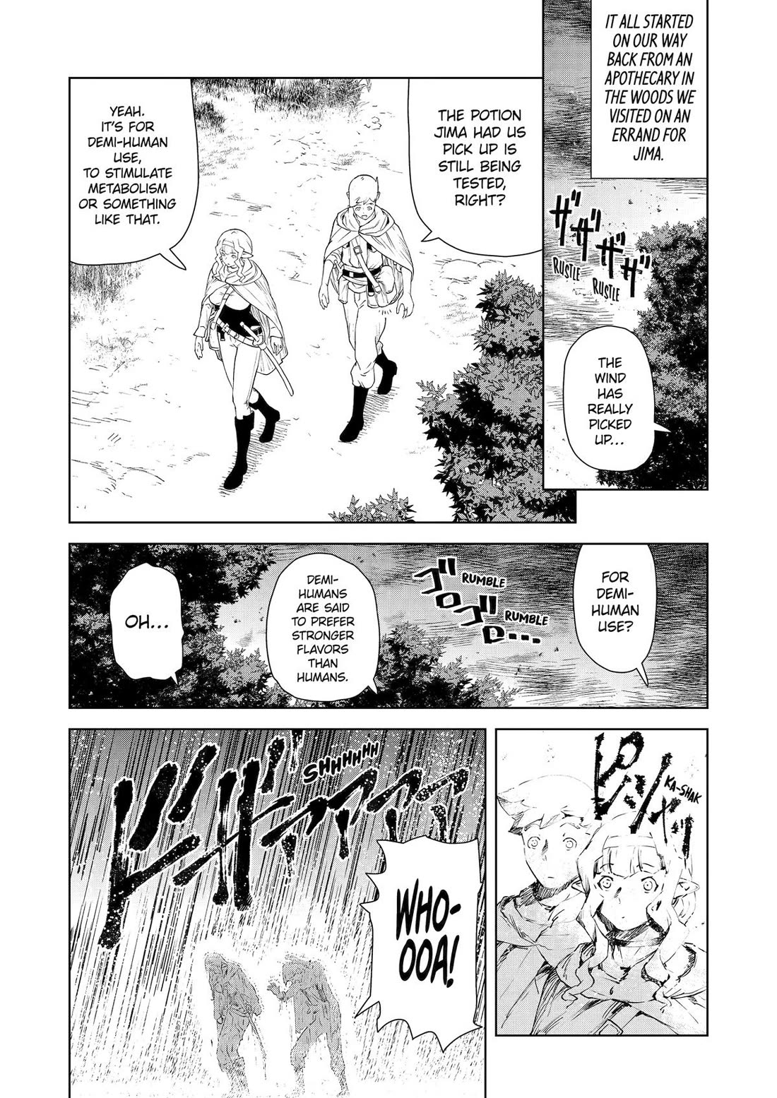 Even the Elf Captain Wants to be a Maiden chapter 42 page 3