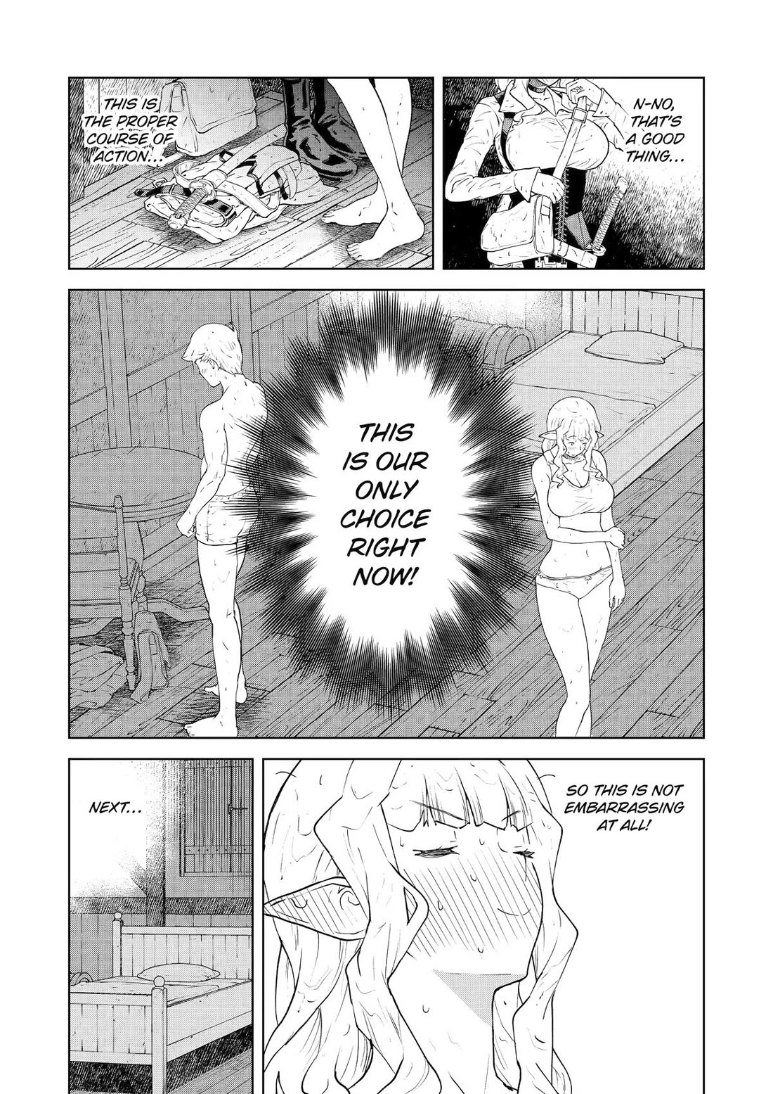 Even the Elf Captain Wants to be a Maiden chapter 42 page 8