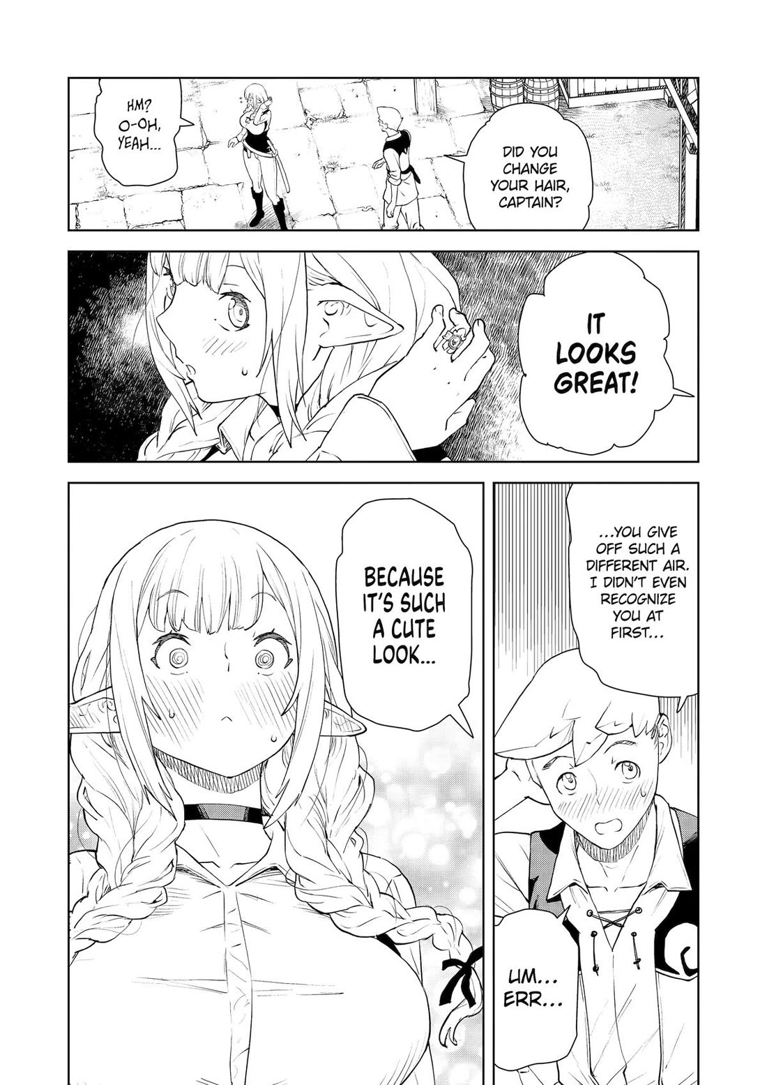 Even the Elf Captain Wants to be a Maiden chapter 43 page 14