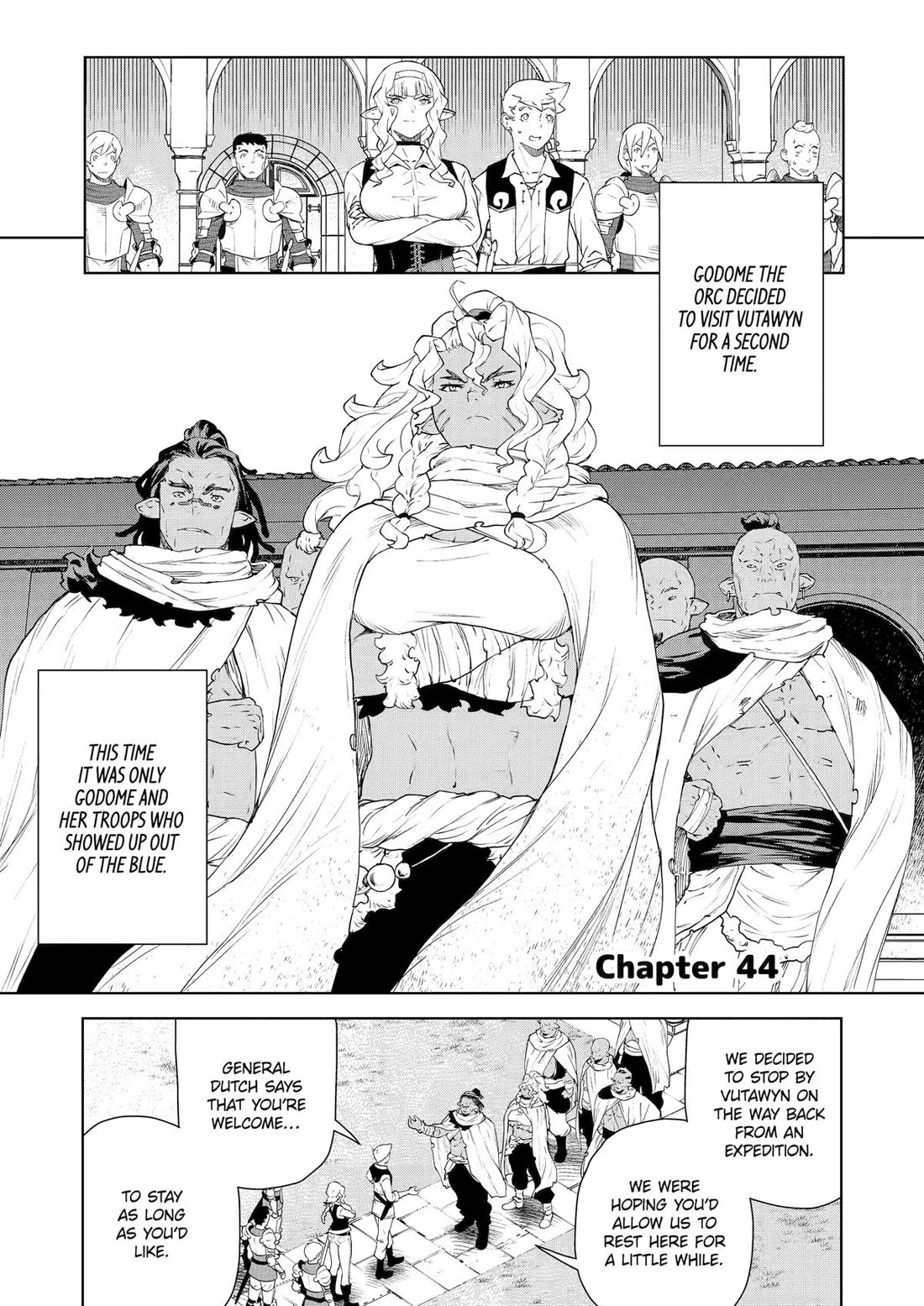 Even the Elf Captain Wants to be a Maiden chapter 44 page 1