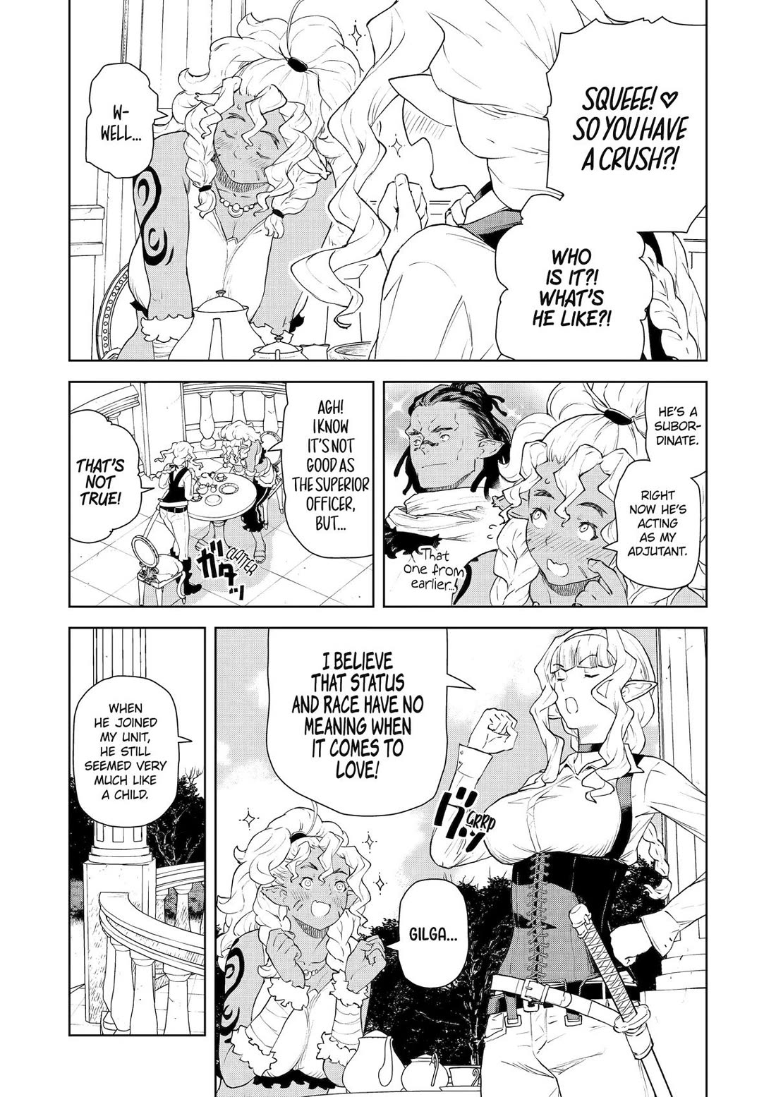 Even the Elf Captain Wants to be a Maiden chapter 44 page 6