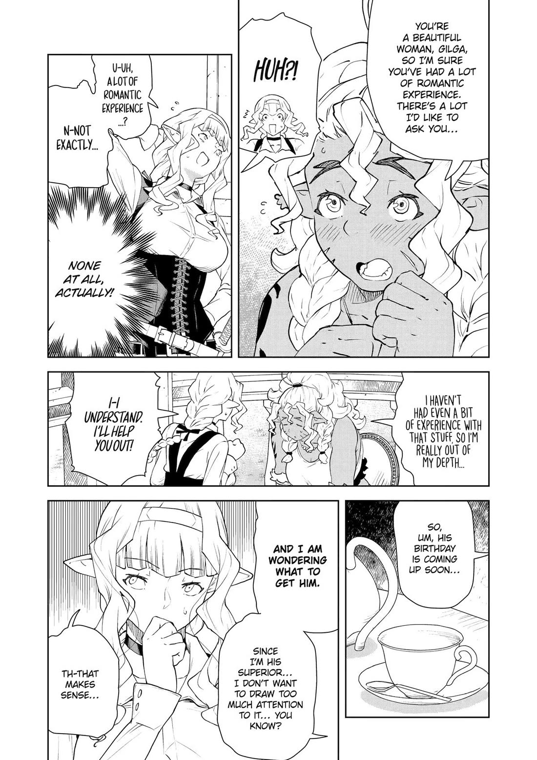 Even the Elf Captain Wants to be a Maiden chapter 44 page 8