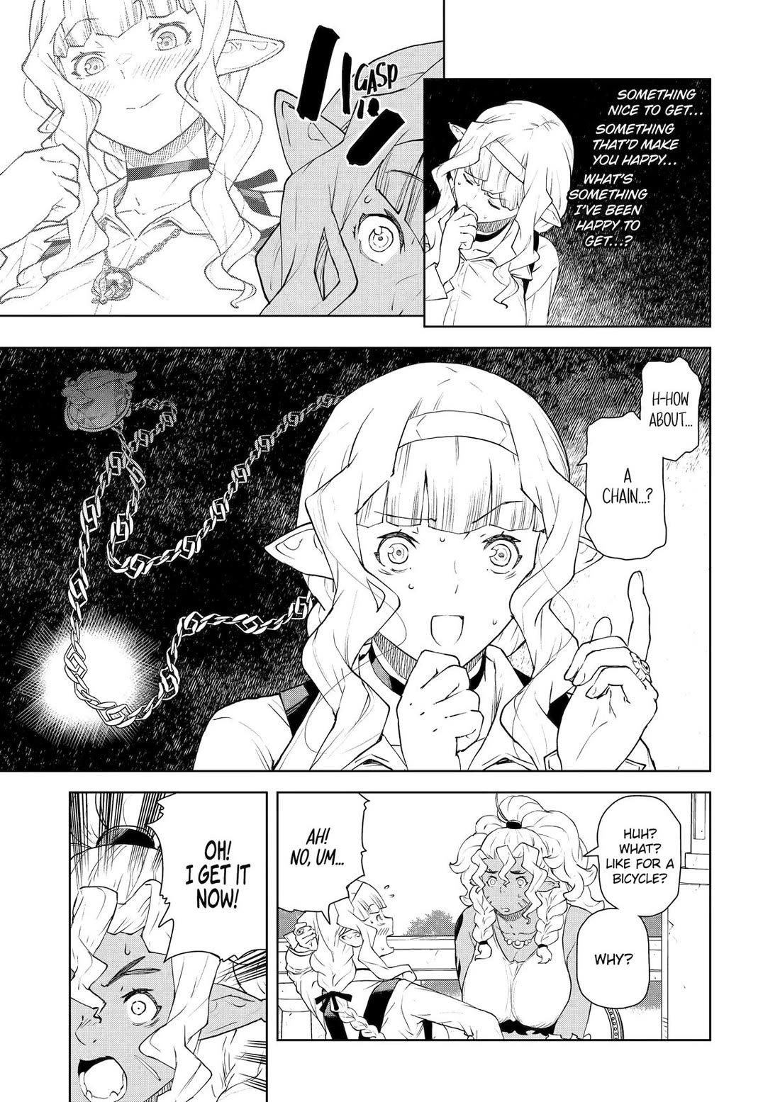 Even the Elf Captain Wants to be a Maiden chapter 44 page 9