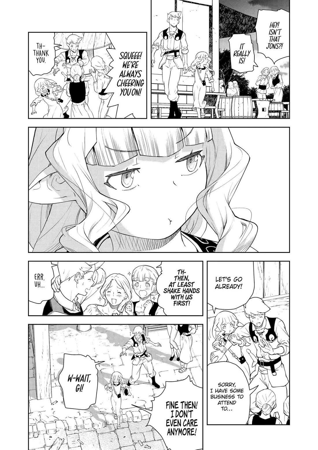 Even the Elf Captain Wants to be a Maiden chapter 45 page 10