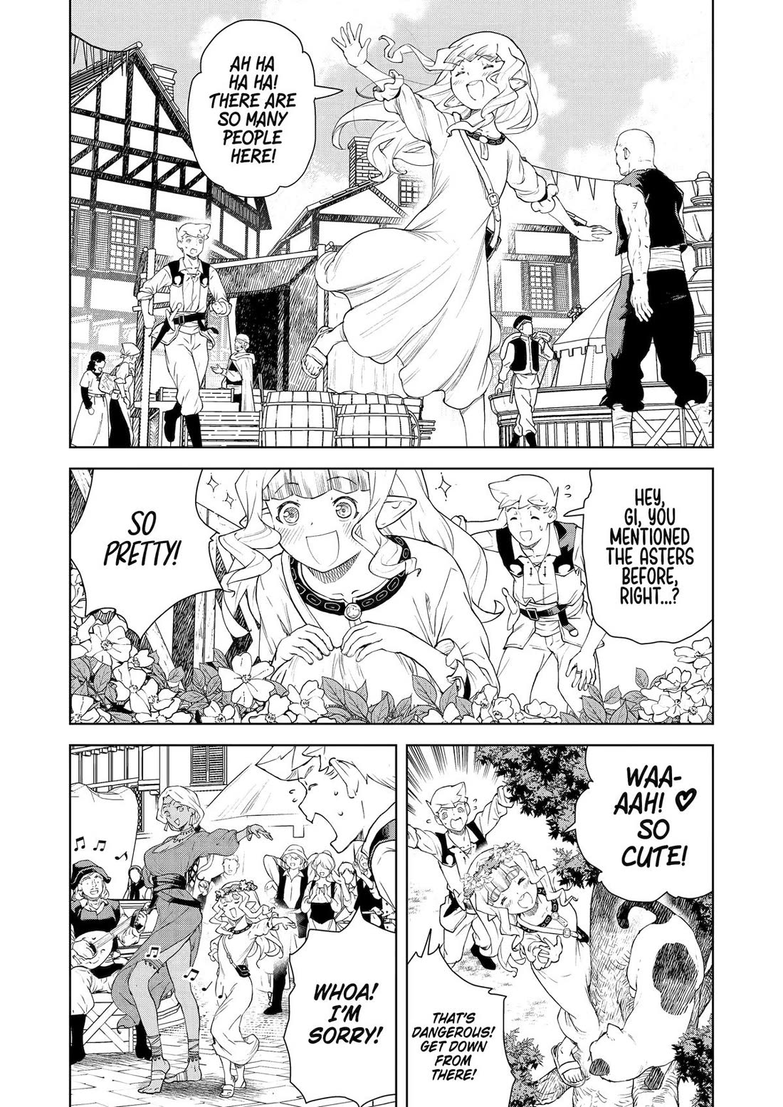 Even the Elf Captain Wants to be a Maiden chapter 45 page 8