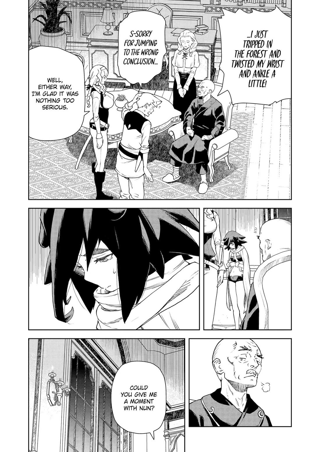 Even the Elf Captain Wants to be a Maiden chapter 46 page 12