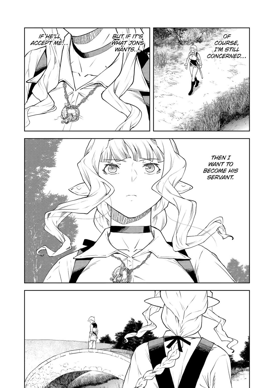 Even the Elf Captain Wants to be a Maiden chapter 48 page 9
