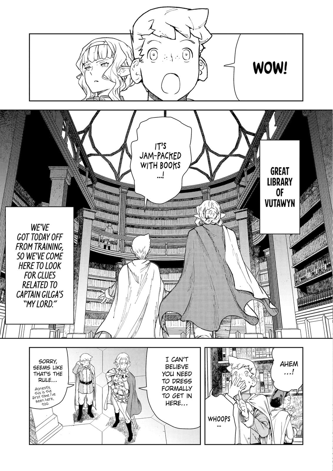 Even the Elf Captain Wants to be a Maiden chapter 5 page 3