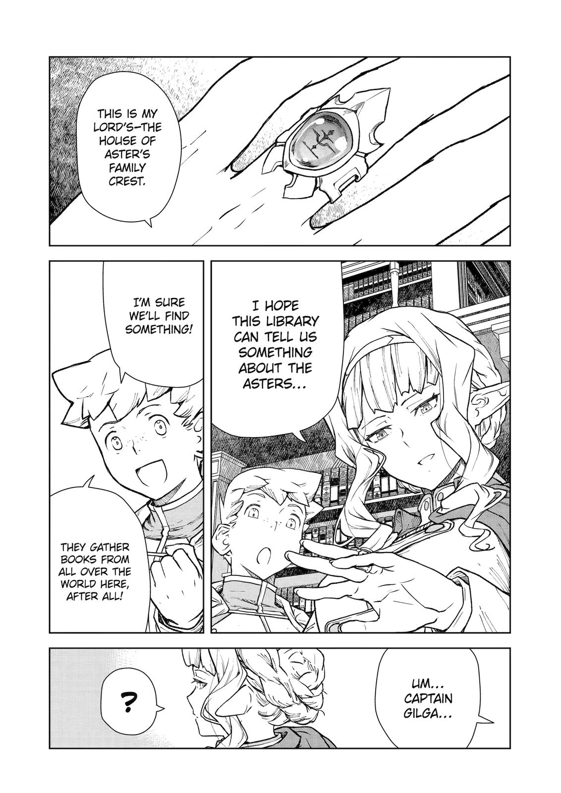 Even the Elf Captain Wants to be a Maiden chapter 5 page 4