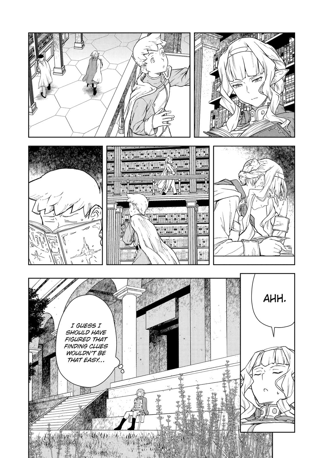 Even the Elf Captain Wants to be a Maiden chapter 5 page 8