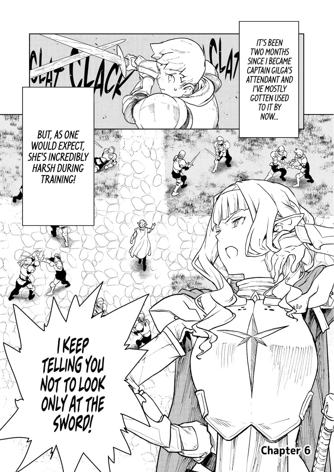 Even the Elf Captain Wants to be a Maiden chapter 6 page 1