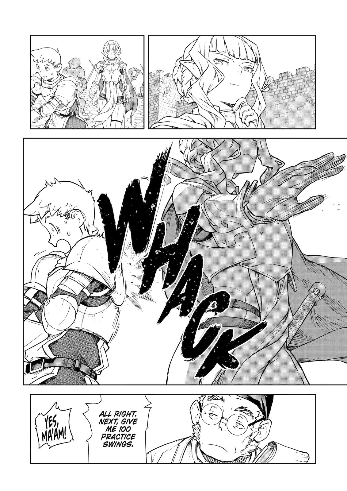 Even the Elf Captain Wants to be a Maiden chapter 6 page 2