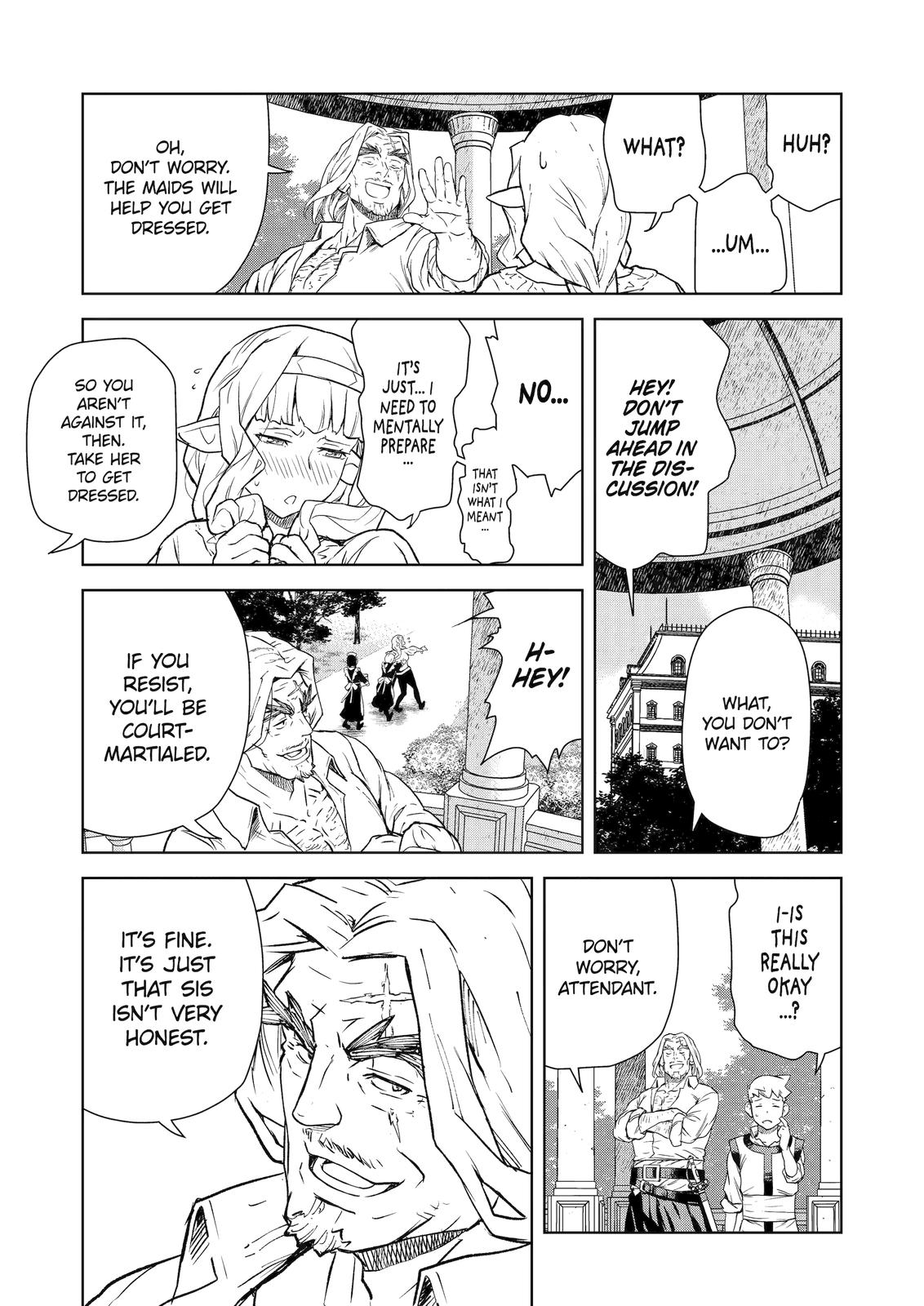 Even the Elf Captain Wants to be a Maiden chapter 7 page 7