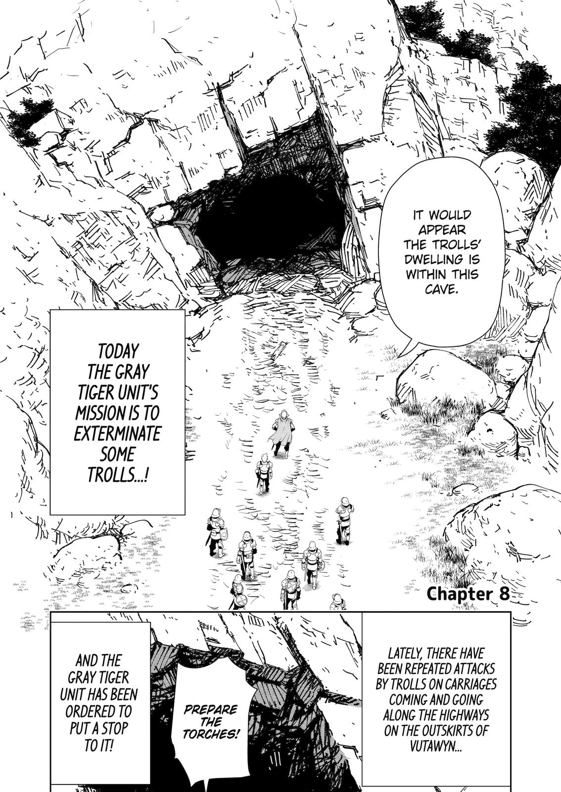 Even the Elf Captain Wants to be a Maiden chapter 8 page 2