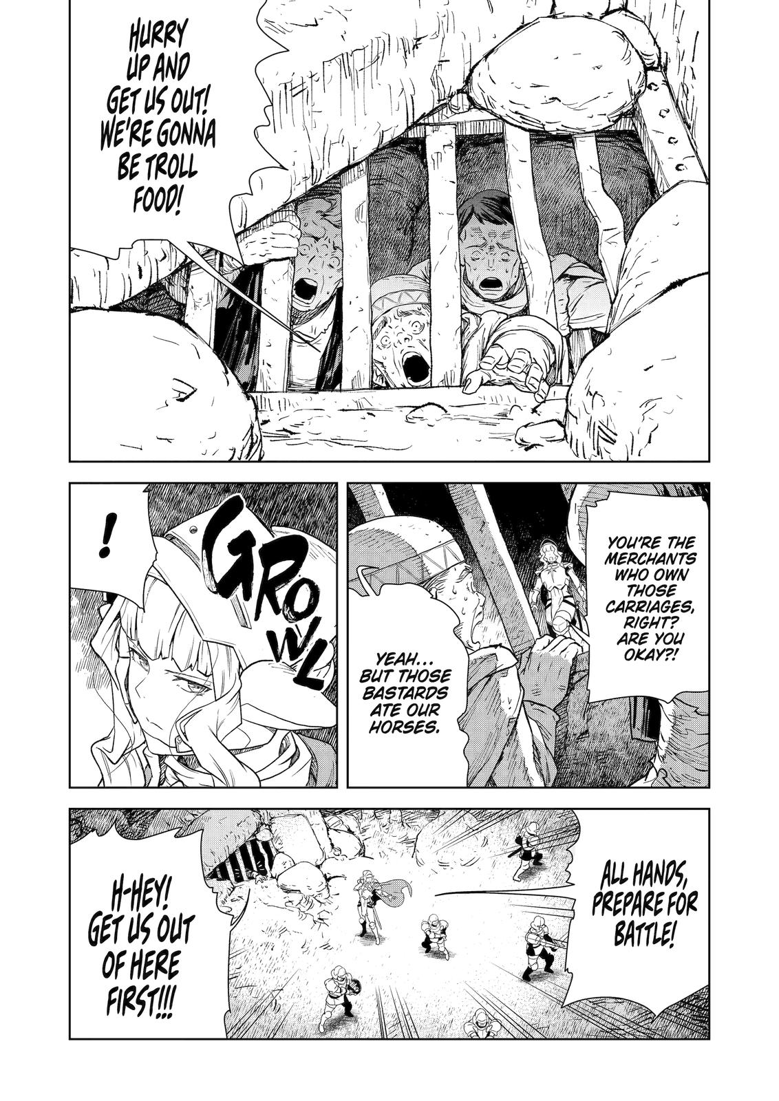 Even the Elf Captain Wants to be a Maiden chapter 8 page 5