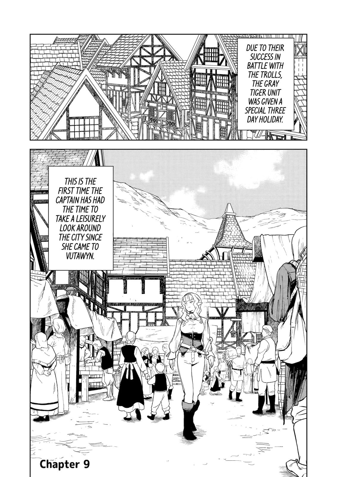 Even the Elf Captain Wants to be a Maiden chapter 9 page 1