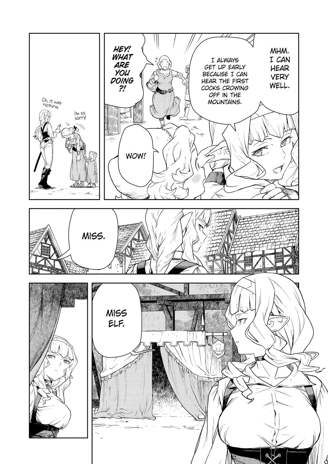 Even the Elf Captain Wants to be a Maiden chapter 9 page 4