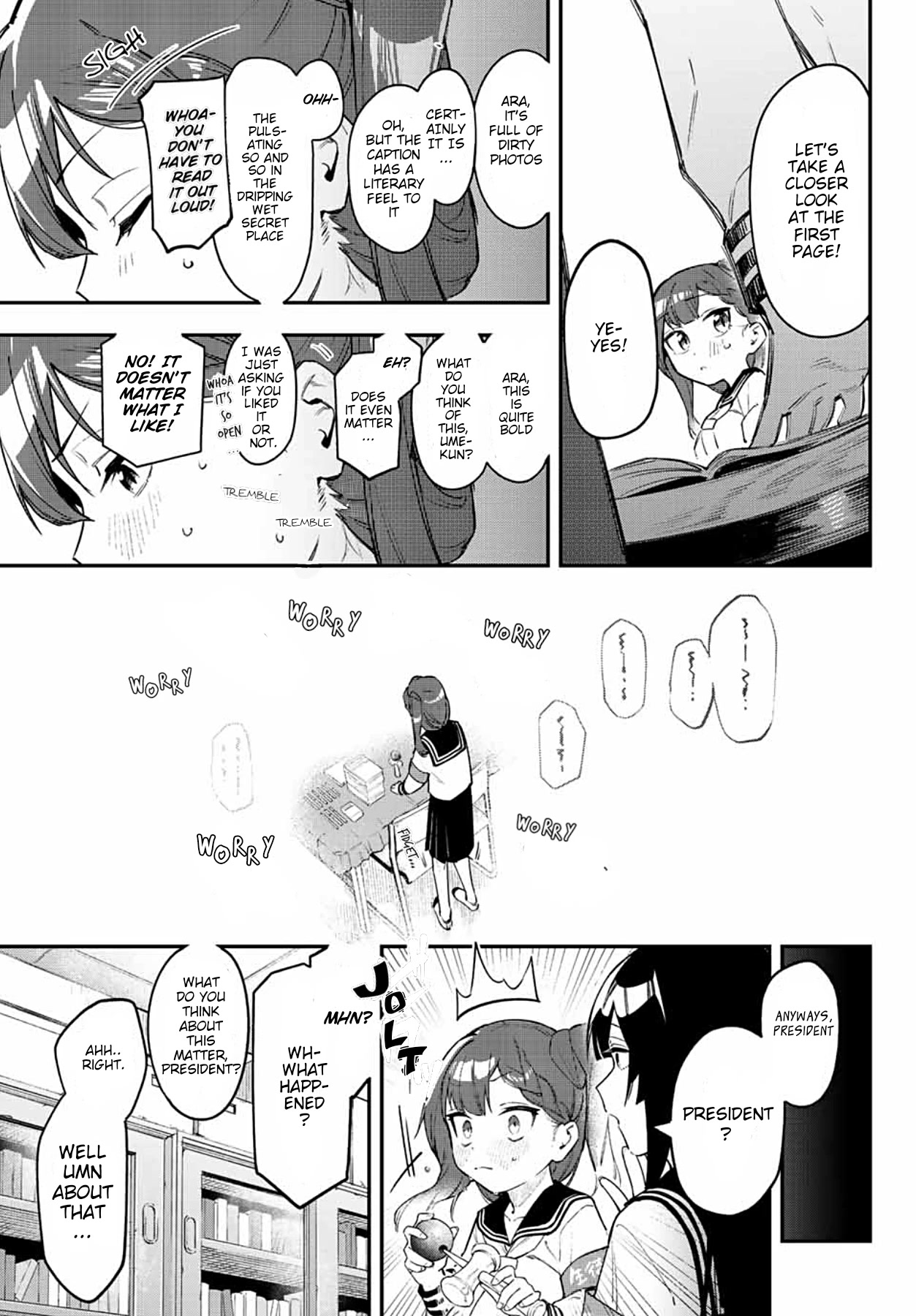 Even The Student Council Has Holes! chapter 5 page 8