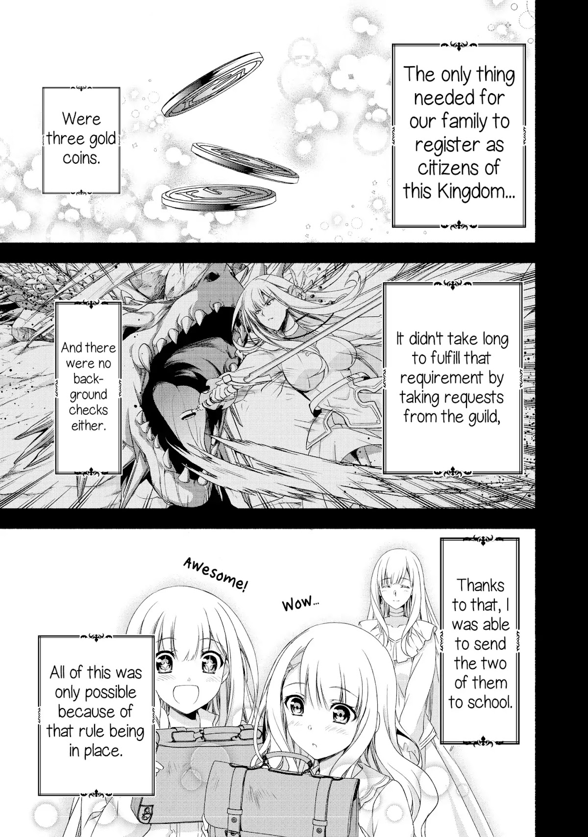 Even Though I’m a Former Noble and a Single Mother, My Daughters Are Too Cute and Working as an Adventurer Isn’t Too Much of a Hassle chapter 2.1 page 7