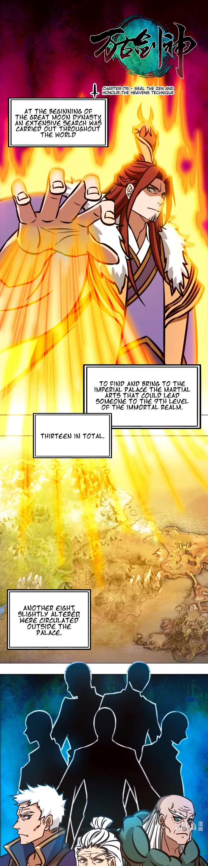 Everlasting God of Sword chapter 175 page 1