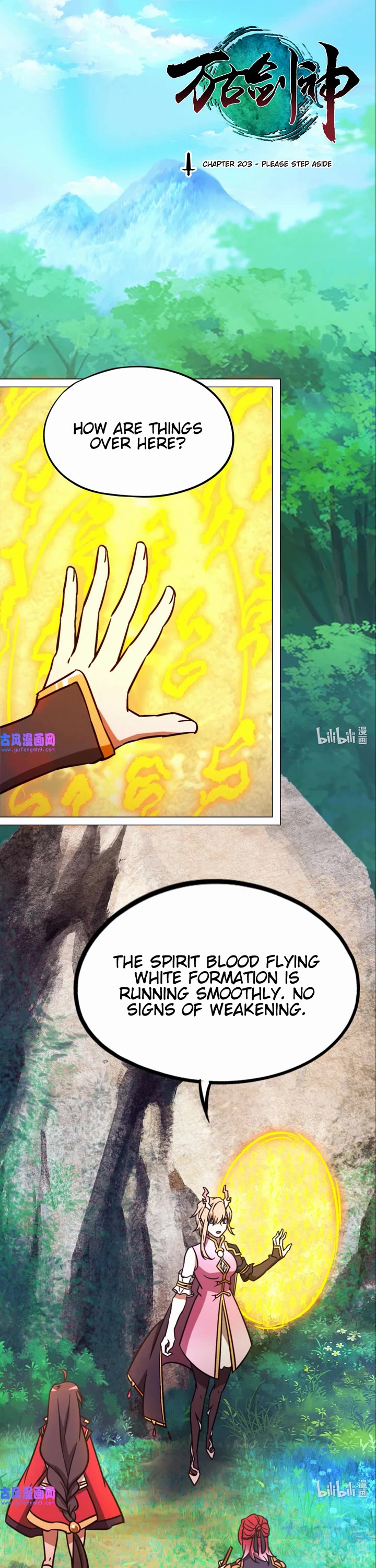 Everlasting God of Sword chapter 203 page 1