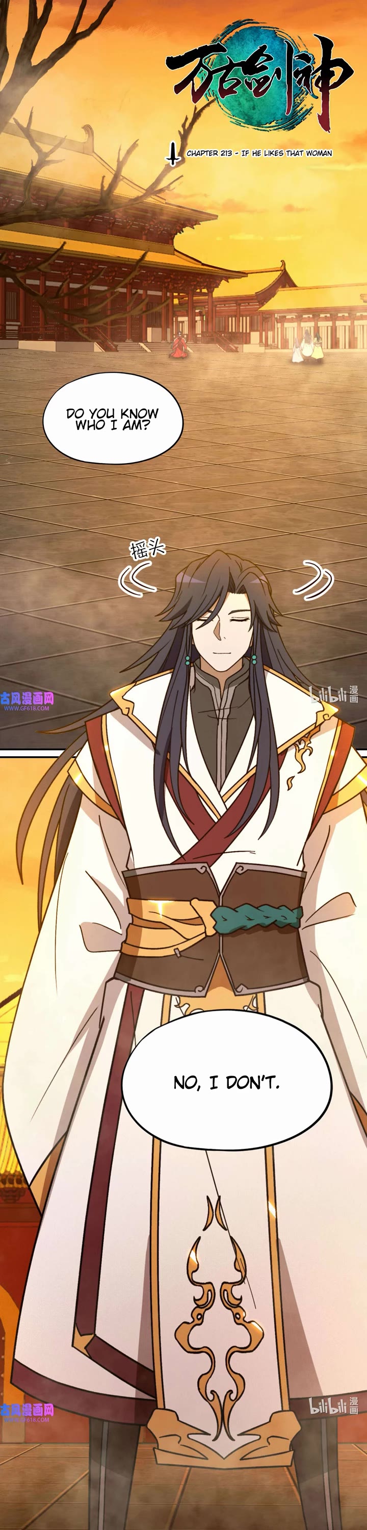 Everlasting God of Sword chapter 213 page 1