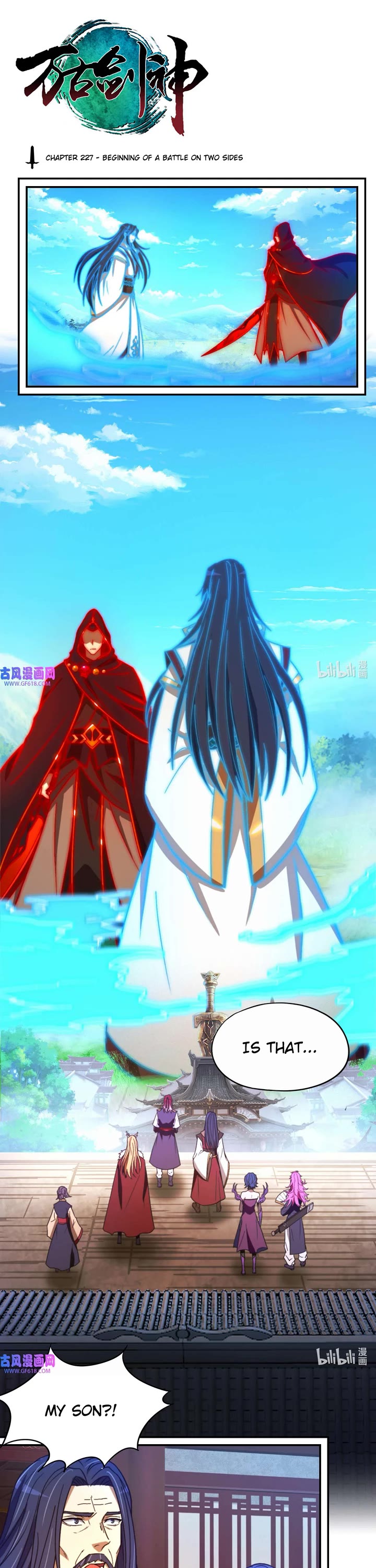 Everlasting God of Sword chapter 227 page 1