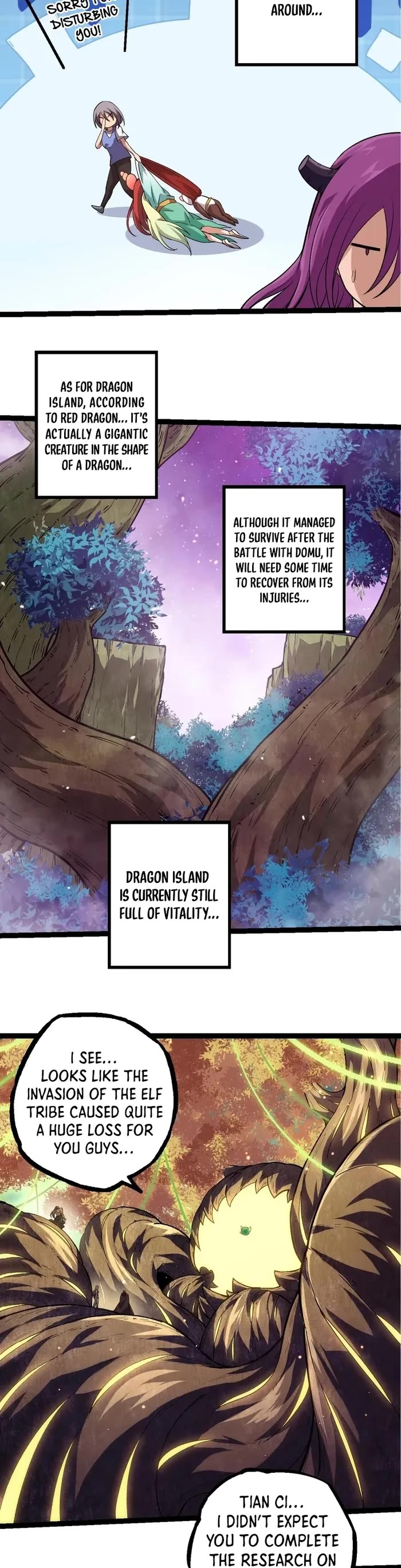 Evolution Begins With A Big Tree chapter 310 page 9