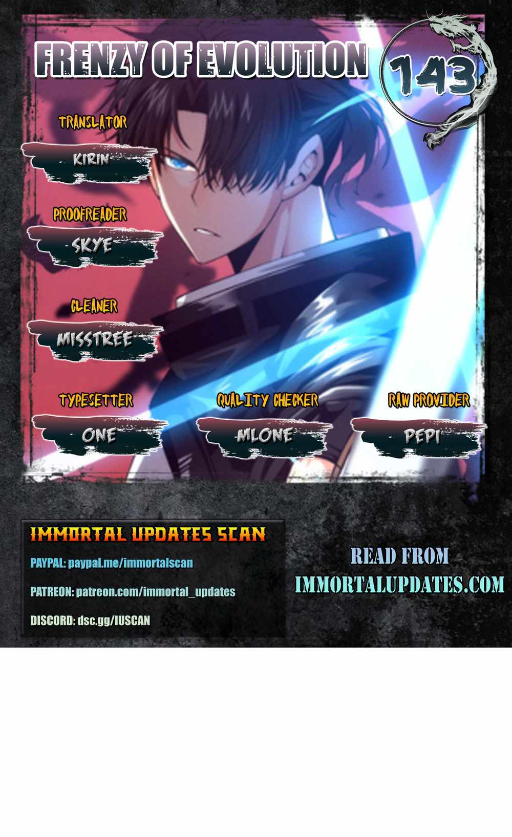 Evolution frenzy chapter 143 page 1