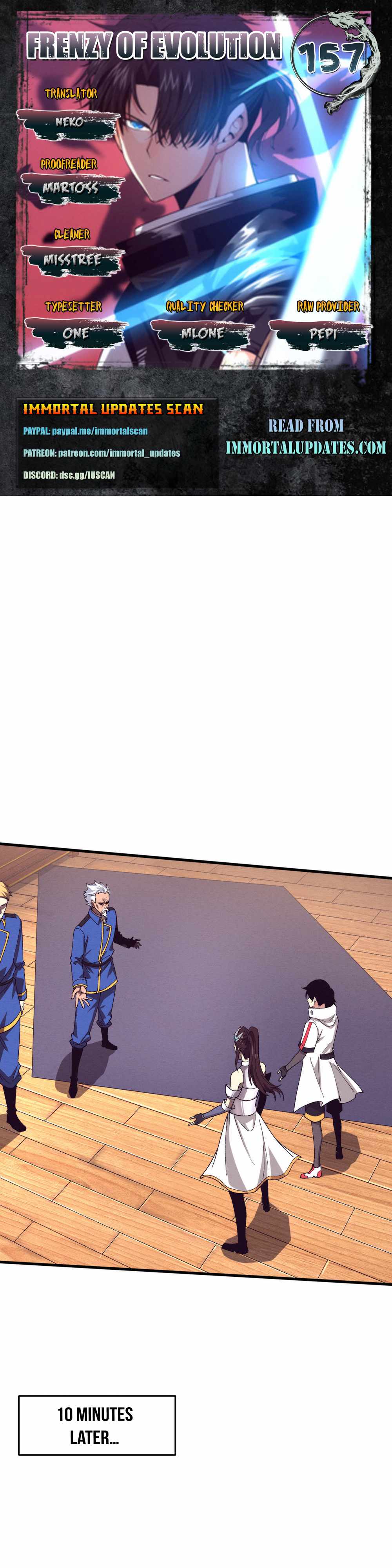 Evolution frenzy chapter 157 page 1