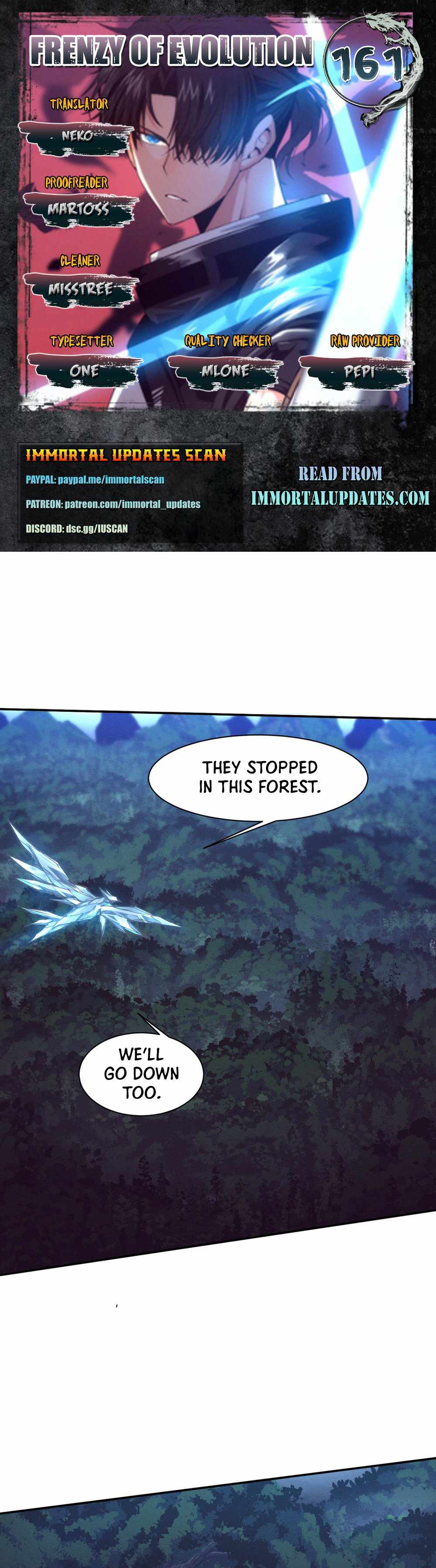 Evolution frenzy chapter 161 page 1