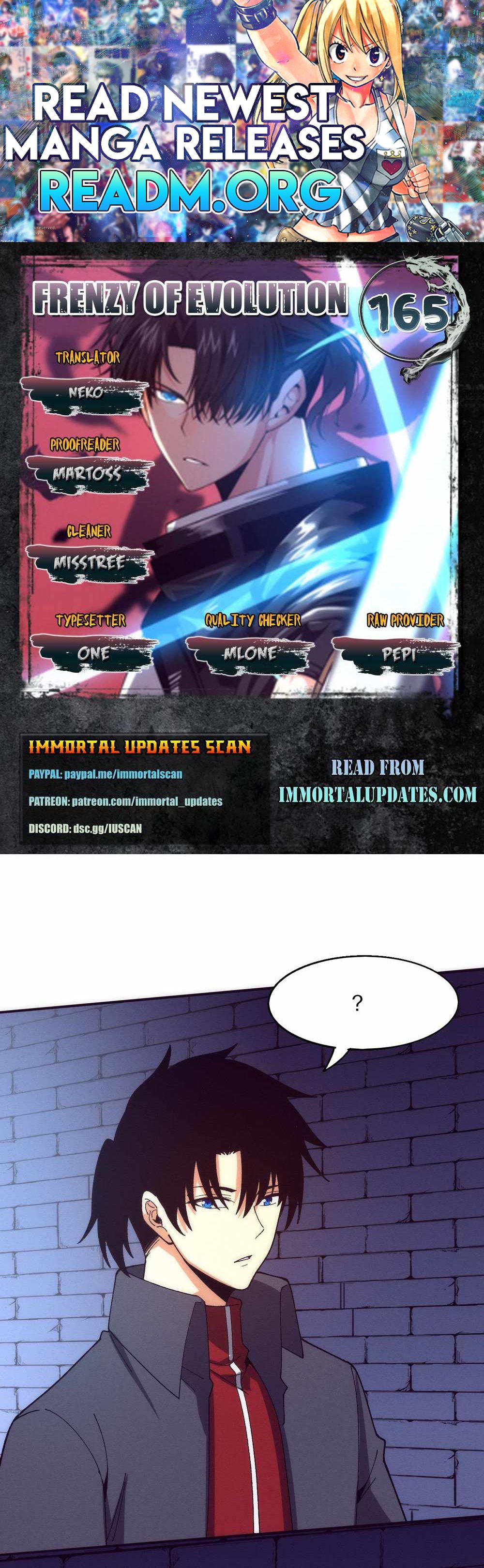 Evolution frenzy chapter 165 page 1