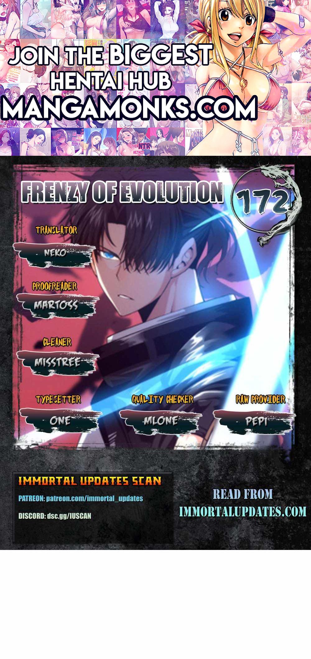Evolution frenzy chapter 172 page 1