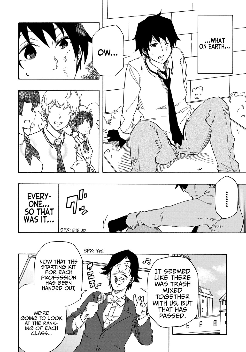 Exiled in a Class Trial for Poor Dexterity chapter 1 page 13